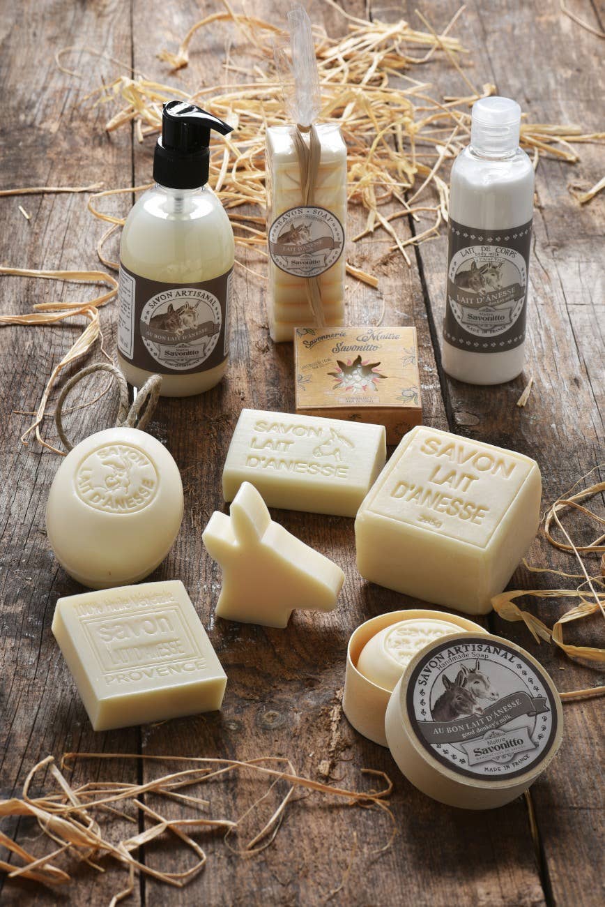 Savon Au Lait D’Ânesse dans Boite En Bois 100g