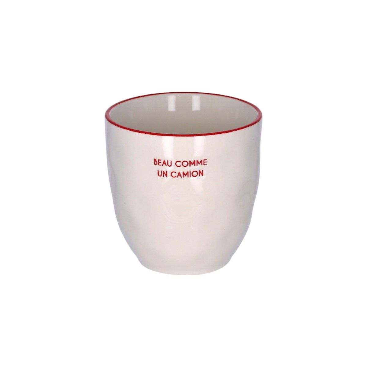 Tasse à café message "Beau comme un camion"