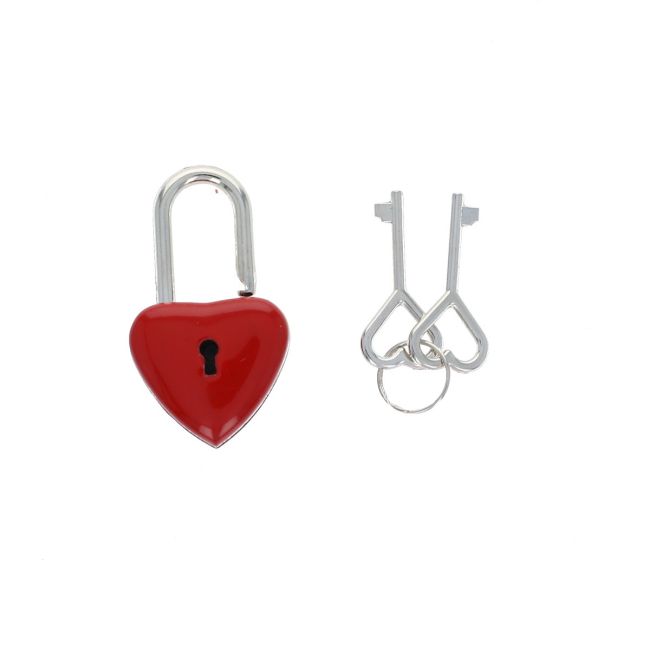 Cadena coeur rouge