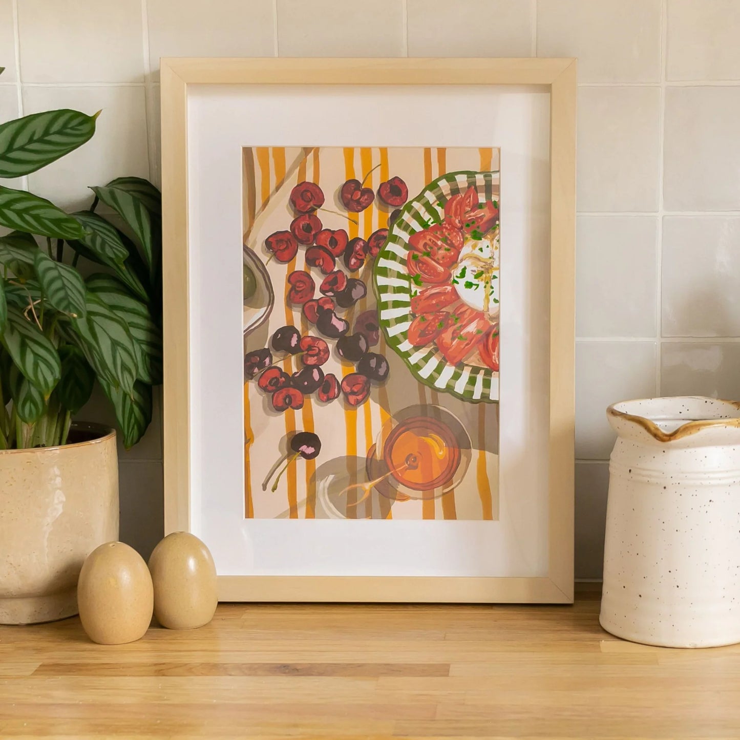 Peinture au numéro la petite épicerie - La Dolce Vita