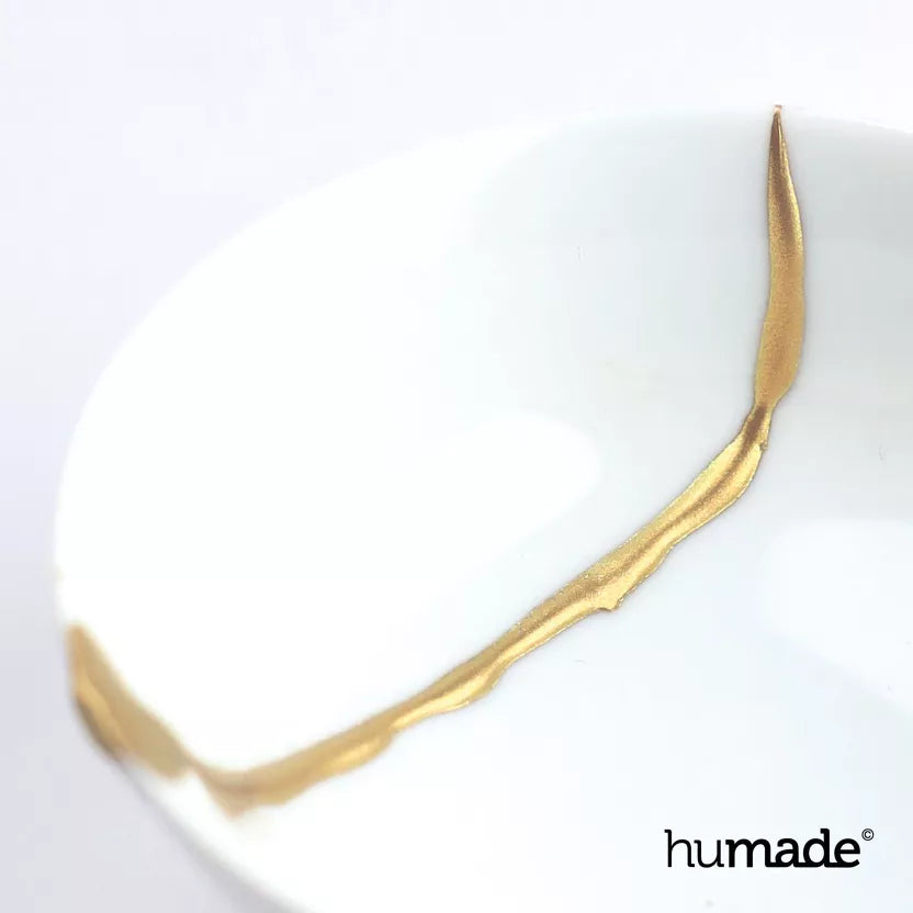 Kit de réparation Kintsugi, duo couleur or + argent