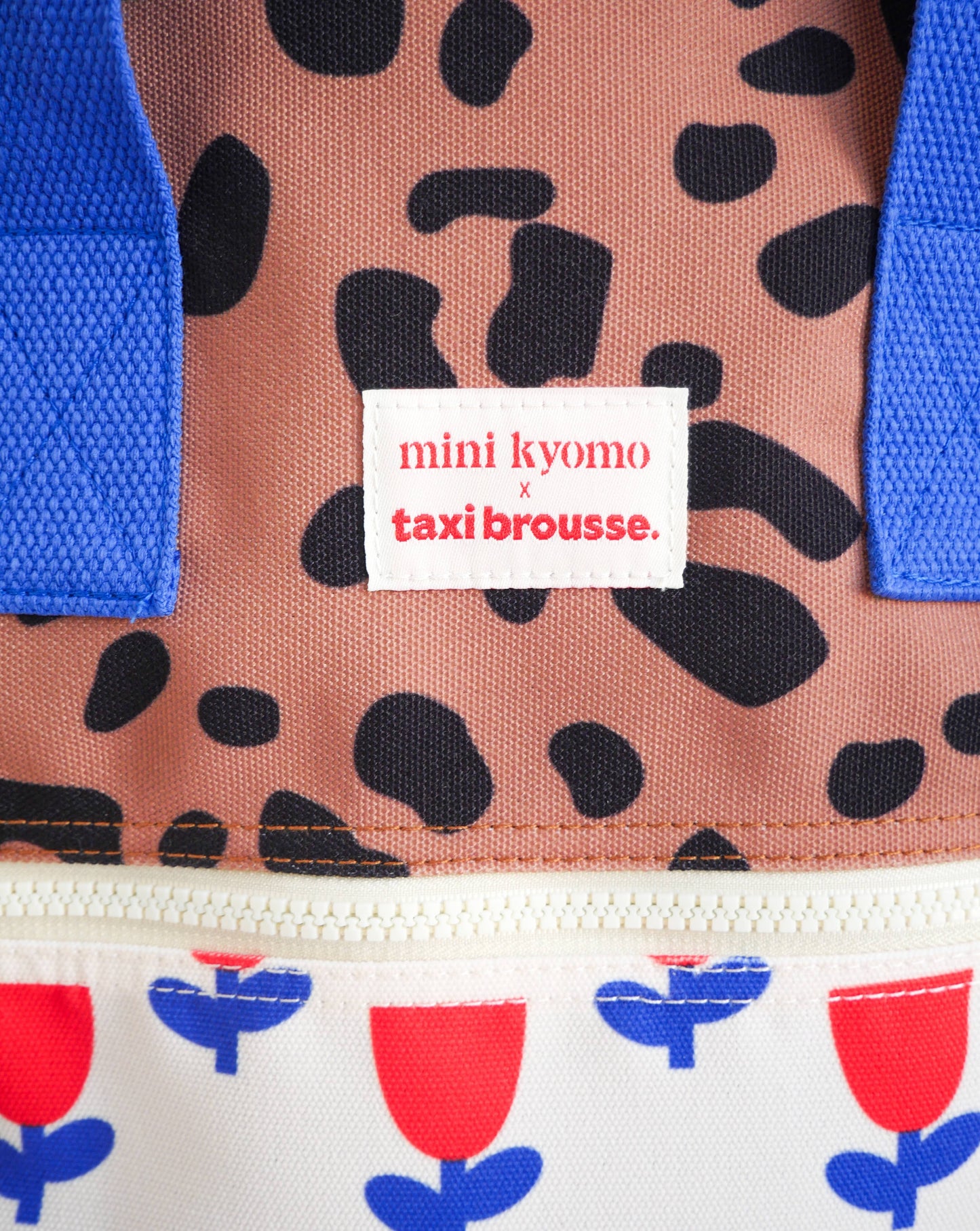 Sac à dos Flower & Leopard Mini Kyomo x Taxi Brousse