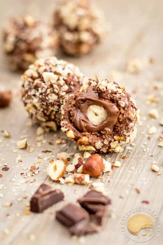 Fondants parfumés - senteur Rocher praliné