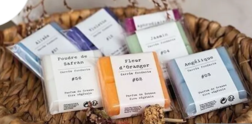 Fondants cires parfumées
