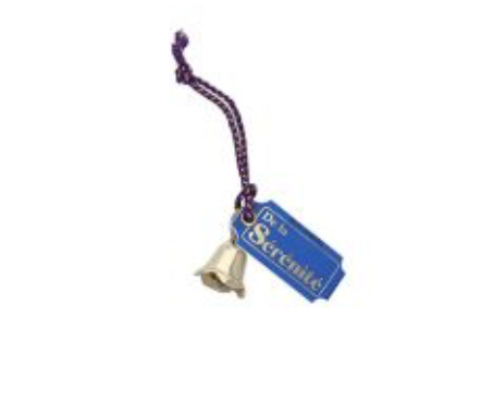 Clochette en laiton porte-bonheur