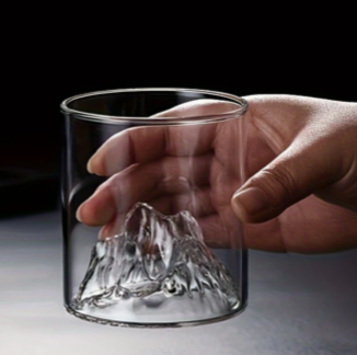 Verres montagnes