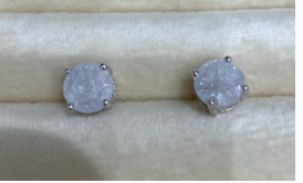 boucles d'oreilles strass