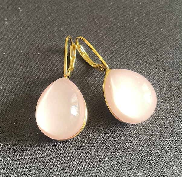 Boucle oreille doré gouttes