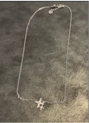 collier double étoile argent