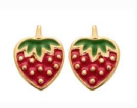 PUCE OREILLE FRAISE DORÉ