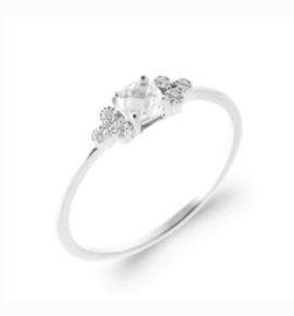 Bagues Argent solitaire -1989310