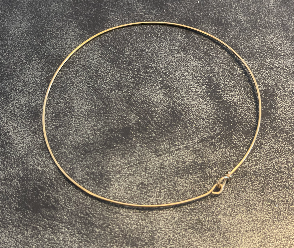 bracelet doré jonc