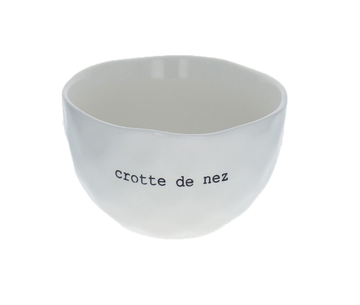 Bol à message "Crotte de nez"