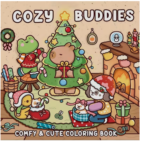 coloriage cozy buddies