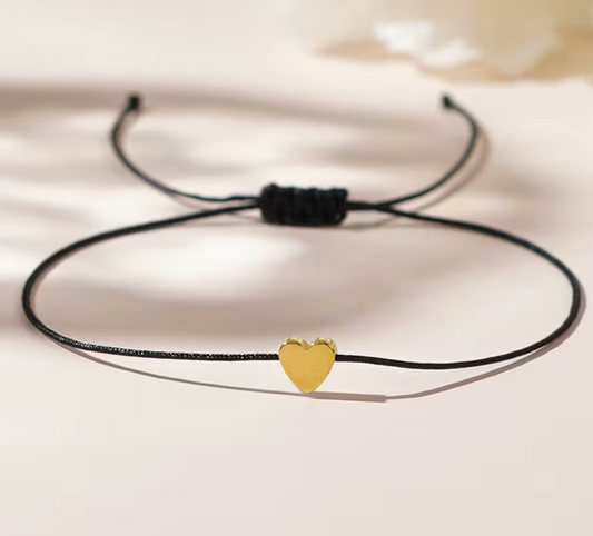 Bracelet Coeur cordon