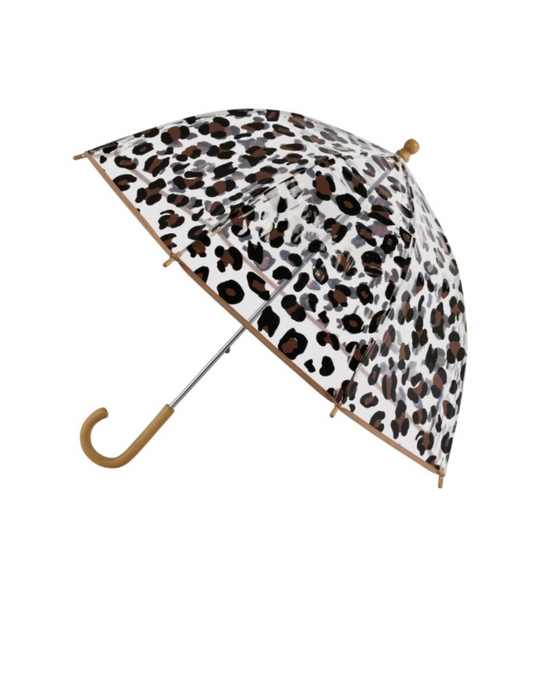 Parapluie enfant transparent léopard - KALAMBO