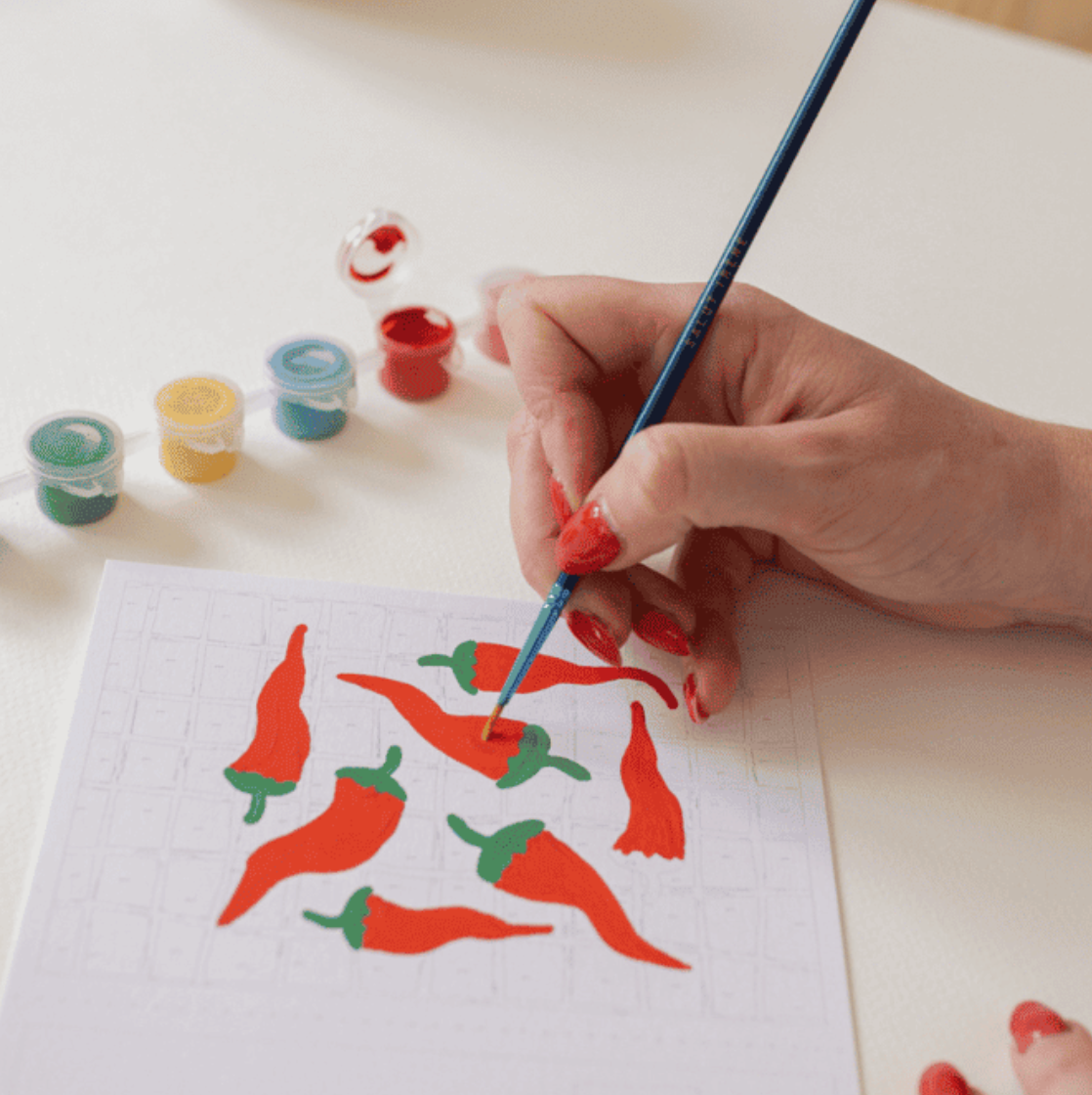 Set de peinture cartes assorties - Dolce Vita