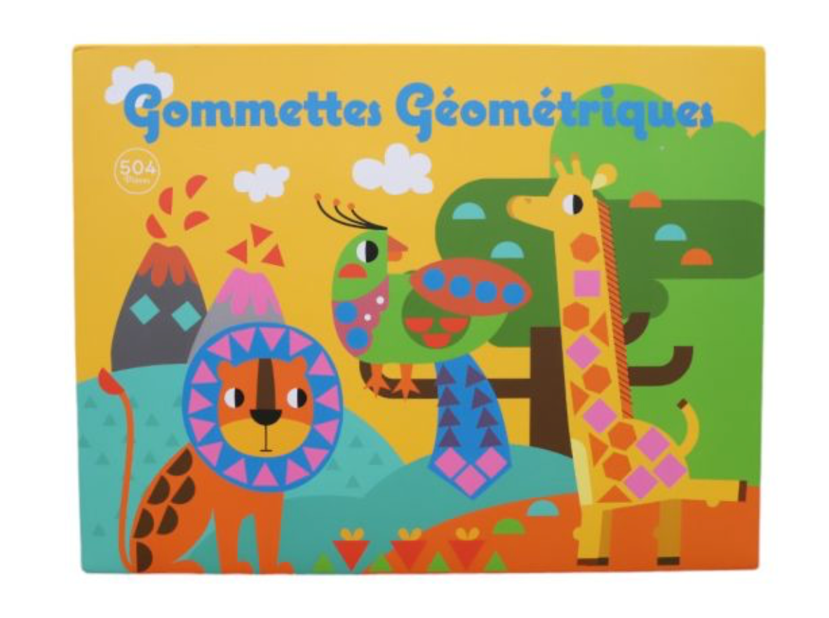 Livret Imagier et gommettes géométriques