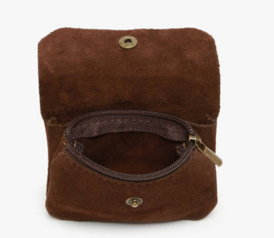 Porte Monnaie cuir Daim Modèle moyen