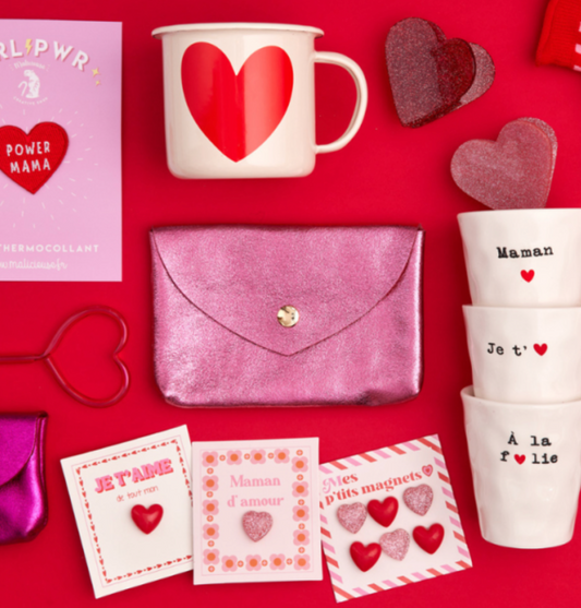 Pin's cœur Maman d'amour