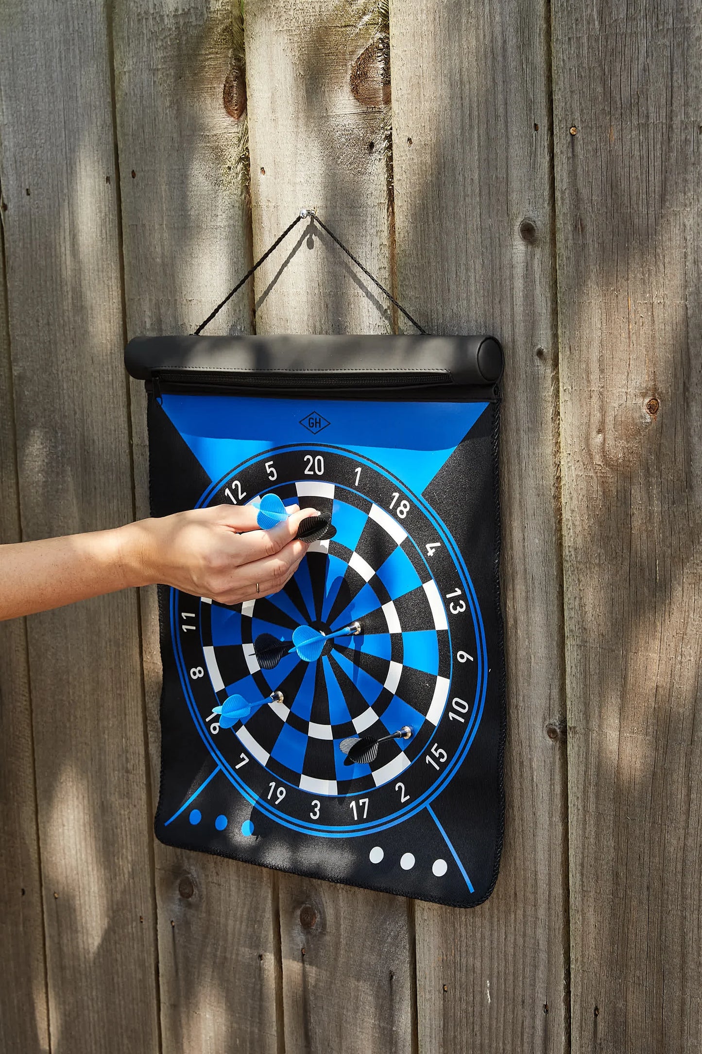 Jeu de flechettes magnétique
