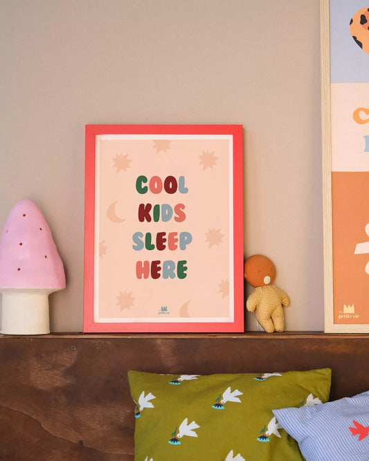 Affiche - Coll kids sleep here