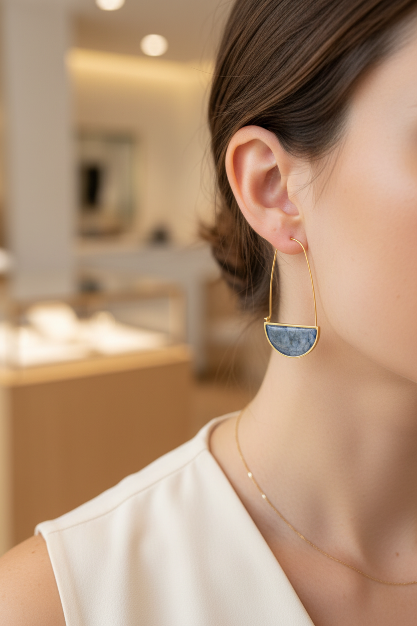 Boucles d'oreilles Solenn