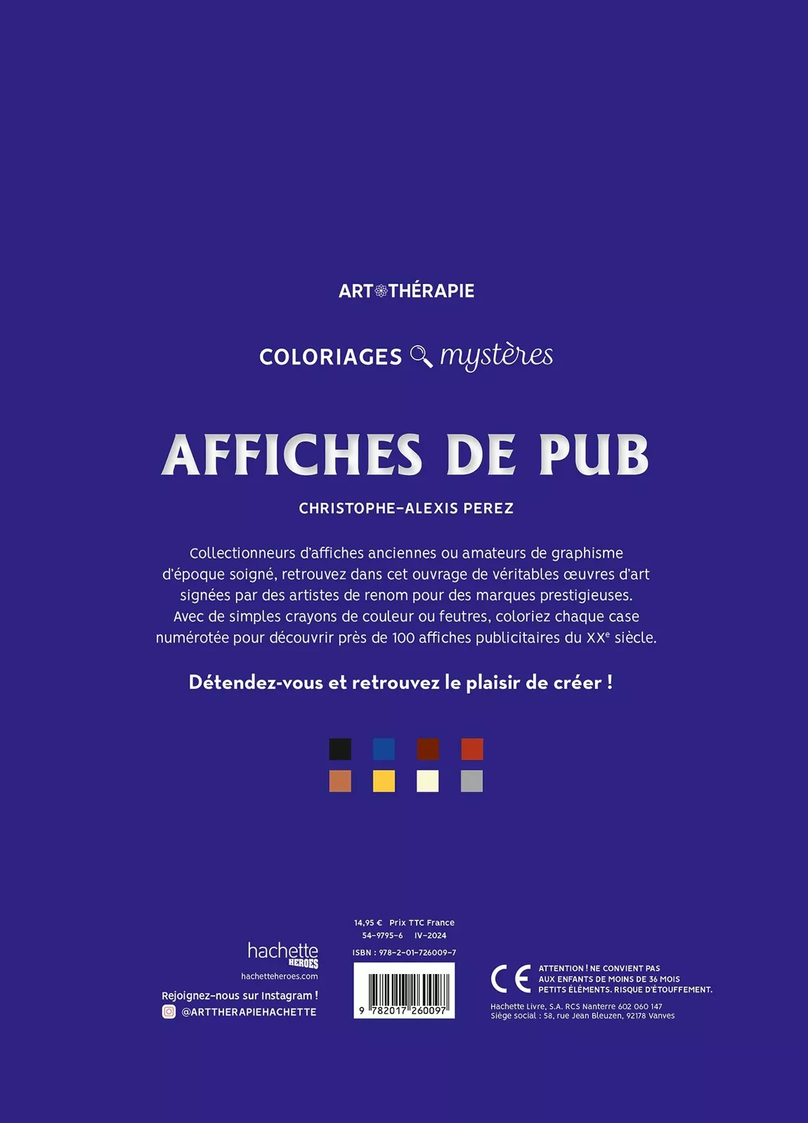 Coloriages Mystères - Affiches de Pub