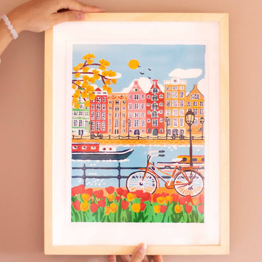 Peinture au numéro "Amsterdam"