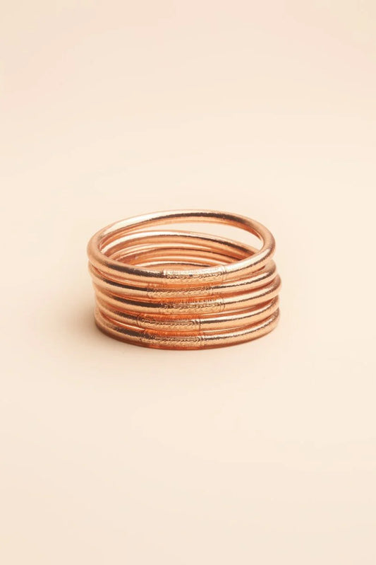 Bracelet bouddhiste KUMALI champagne gros