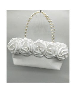 pochette rigide satin