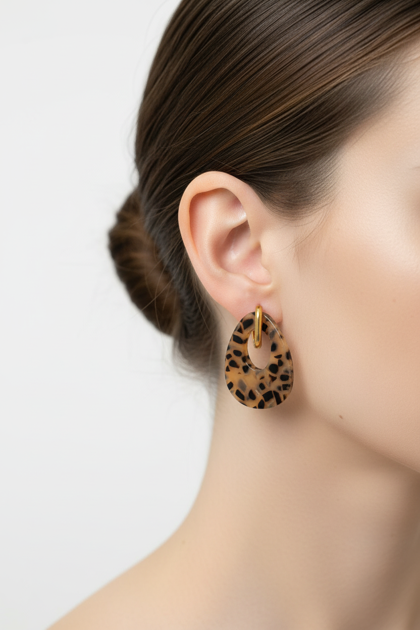 Boucles d'oreilles Eglantine