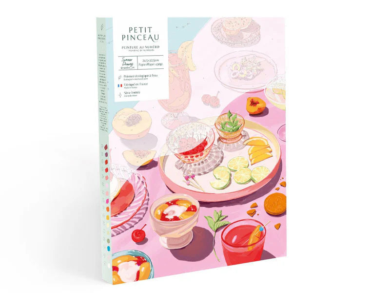 Peinture au numéro la petite épicerie - Summer Dreams