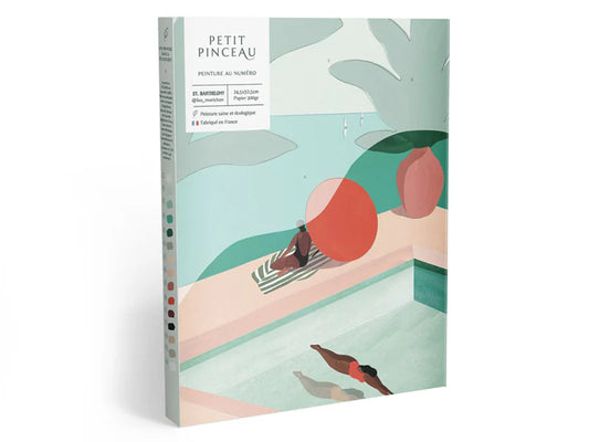 Peinture au numéro la petite épicerie - St Barthélémy