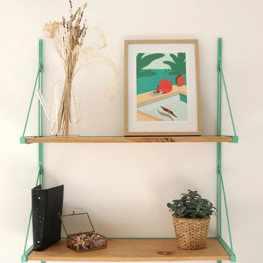 Peinture au numéro la petite épicerie - St Barthélémy