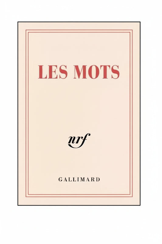 Carnet de poche Les mots