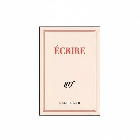 carnet poche écrire