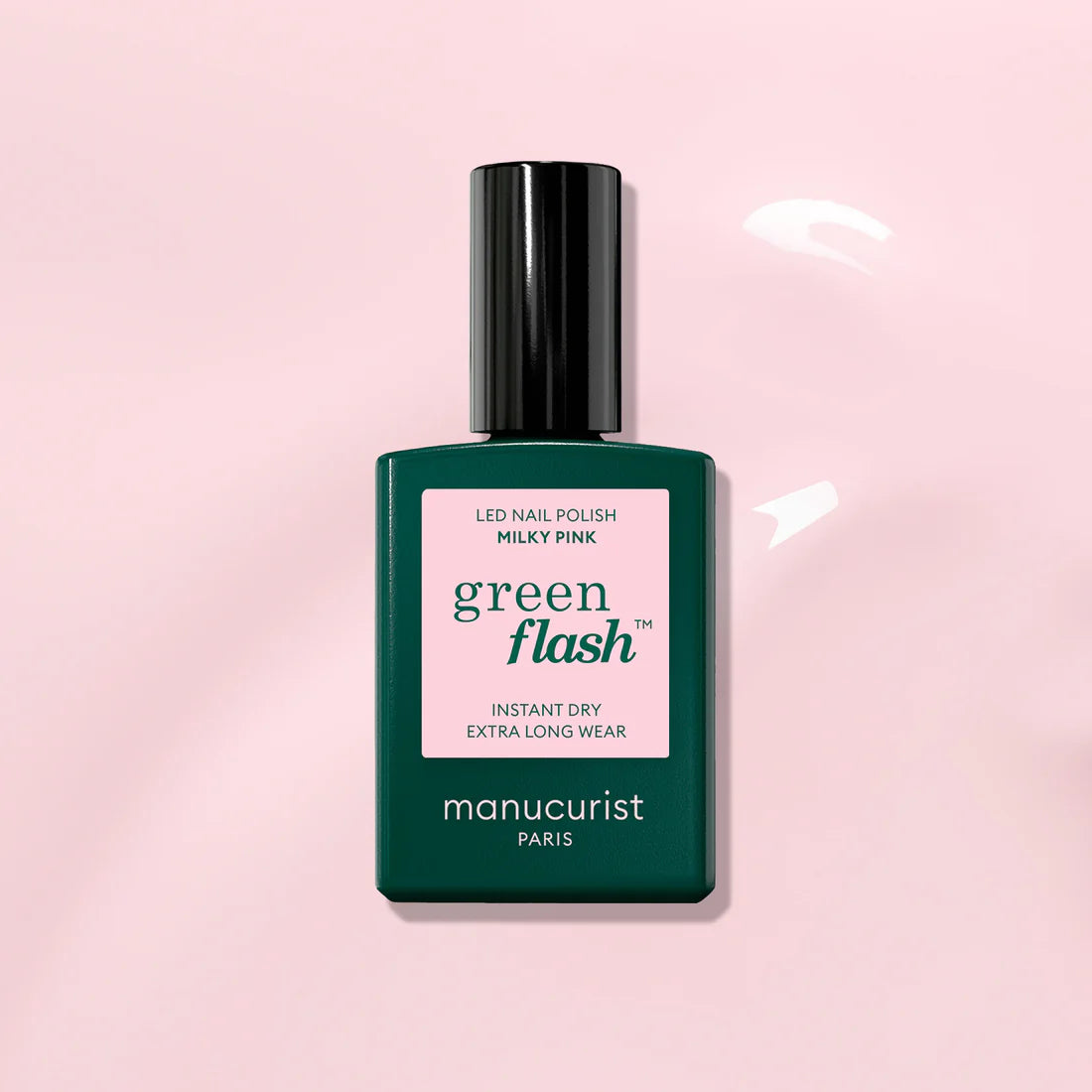 Vernis green et flash - Les roses claires
