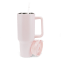 Gobelet de voyage avec poignée rose clair 1,2 Ltr