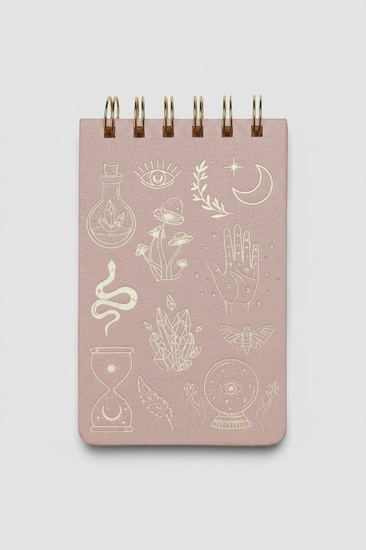 Carnet rose mystic
