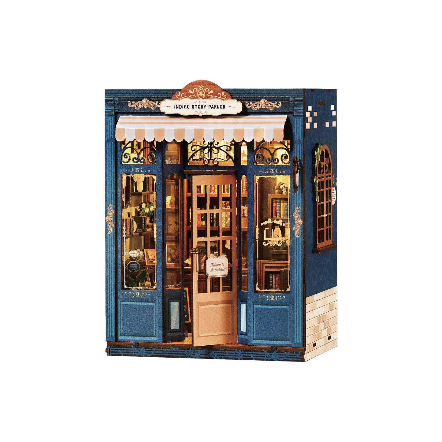 Kit DIY Book Nook : Salon d'histoires Indigo