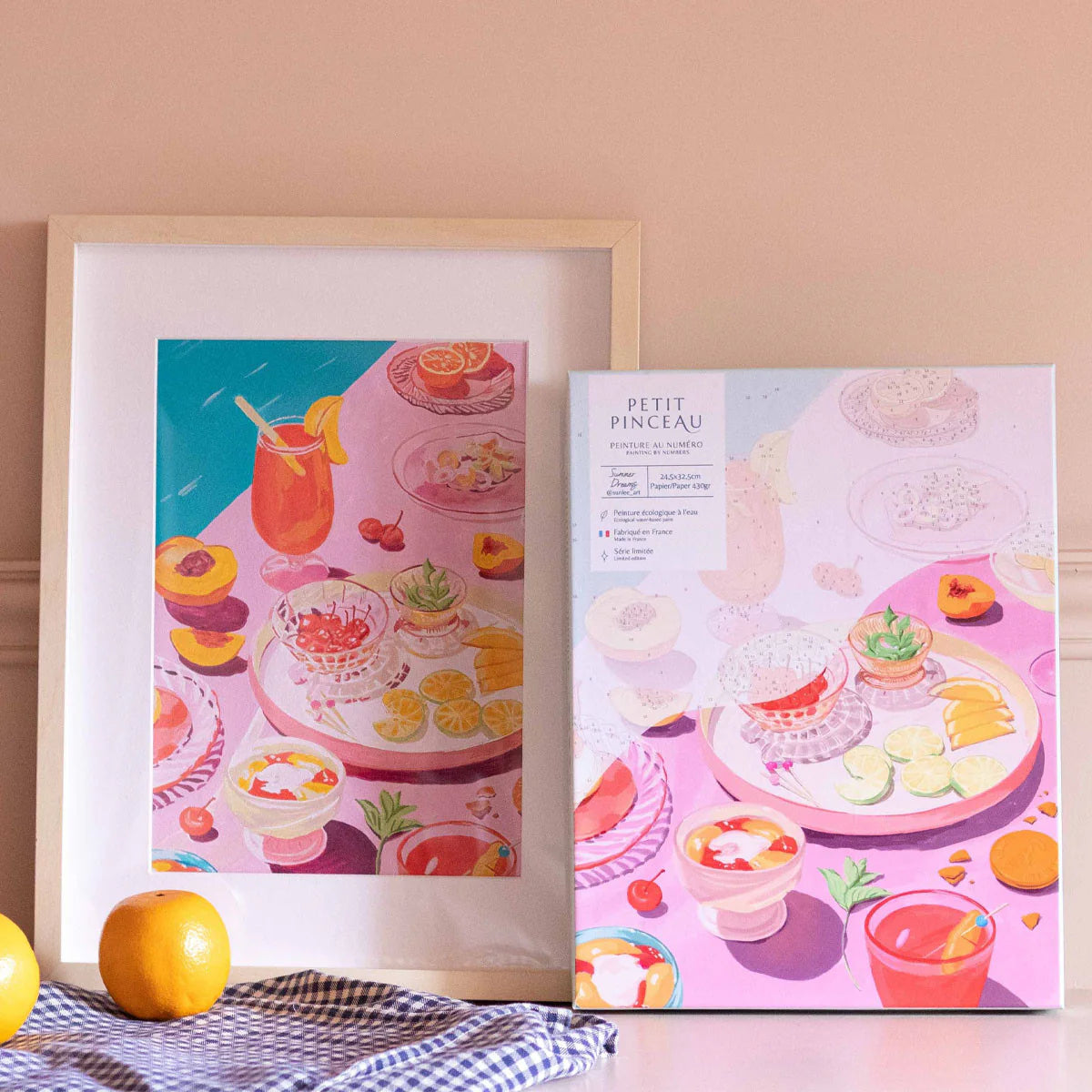 Peinture au numéro la petite épicerie - Summer Dreams