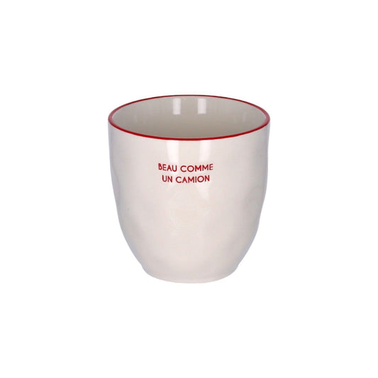 Tasse à café message "Beau comme un camion"