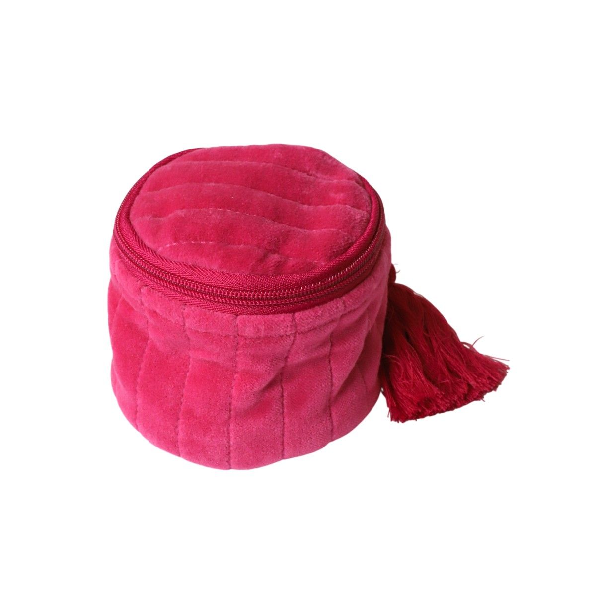 Trousse écrin à bijoux en velours rose - Aland
