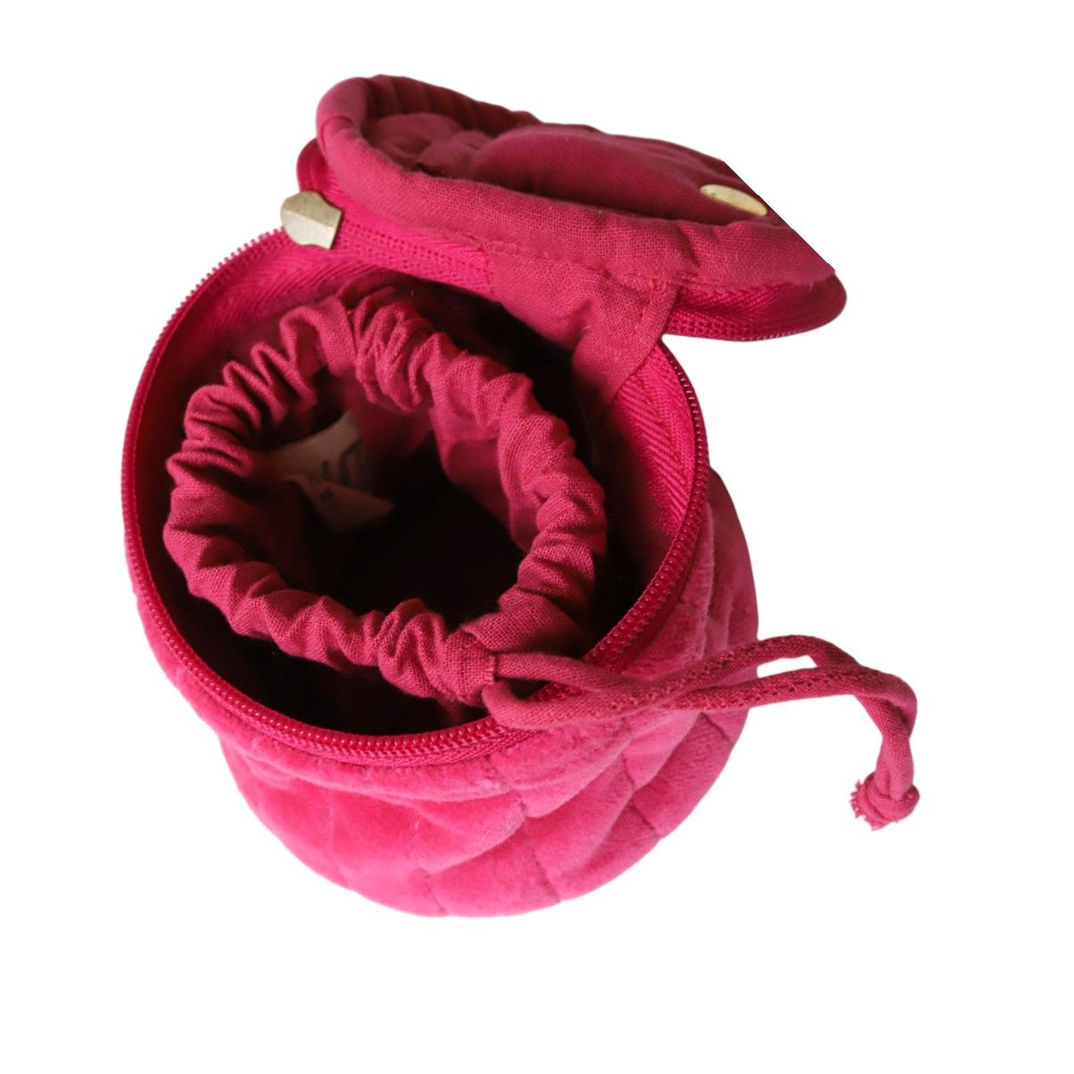 Trousse écrin à bijoux en velours rose - Aland