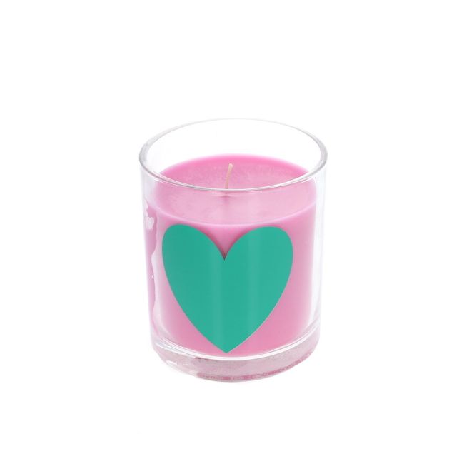 Bougie fleur d'oranger cœur Bombasse