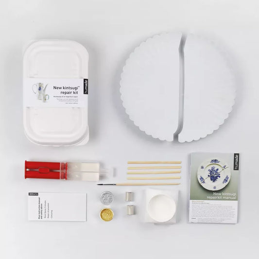 Kit de réparation Kintsugi, duo couleur or + argent