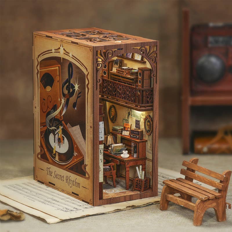 Book Nook : the secret rhythmwith avec cache-poussière