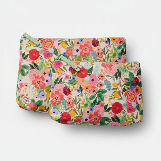 Ensemble de pochettes zippées