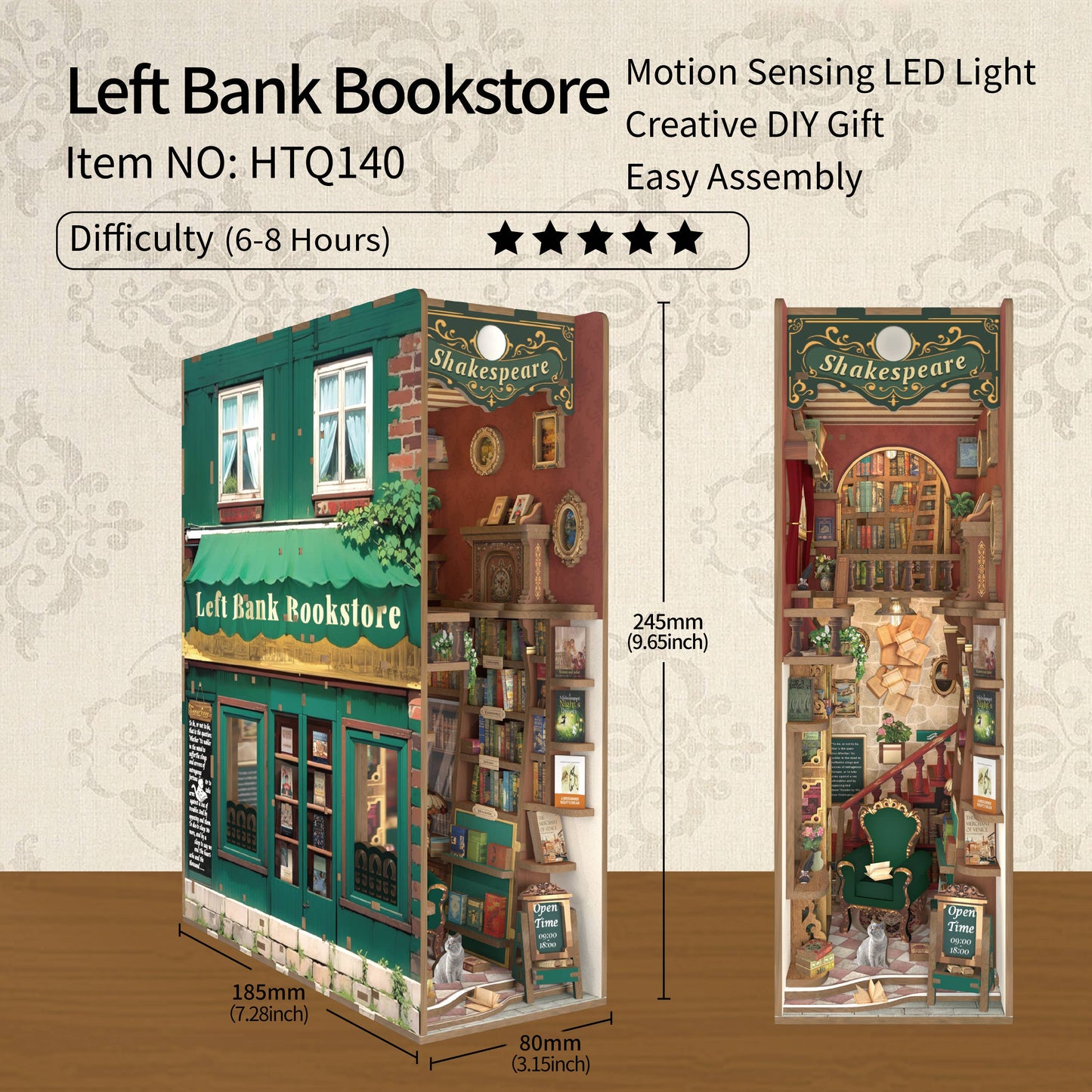 Book Nook : Left bank bookstore